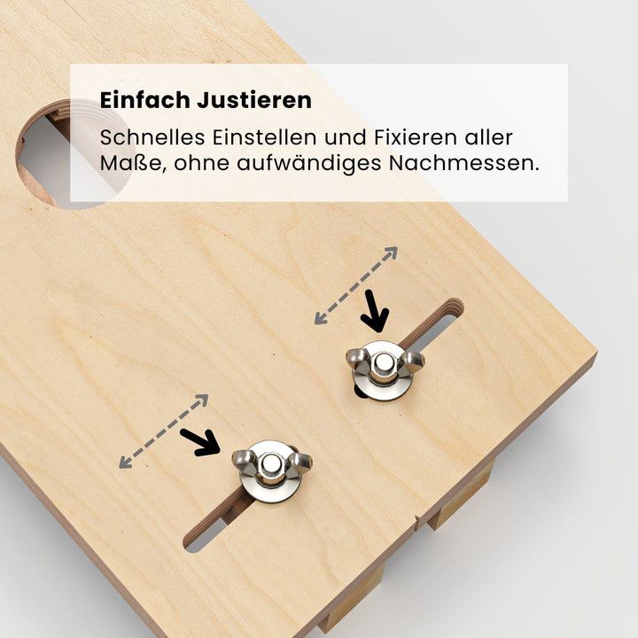 Langloch-Fräsvorrichtung (Bauanleitung)