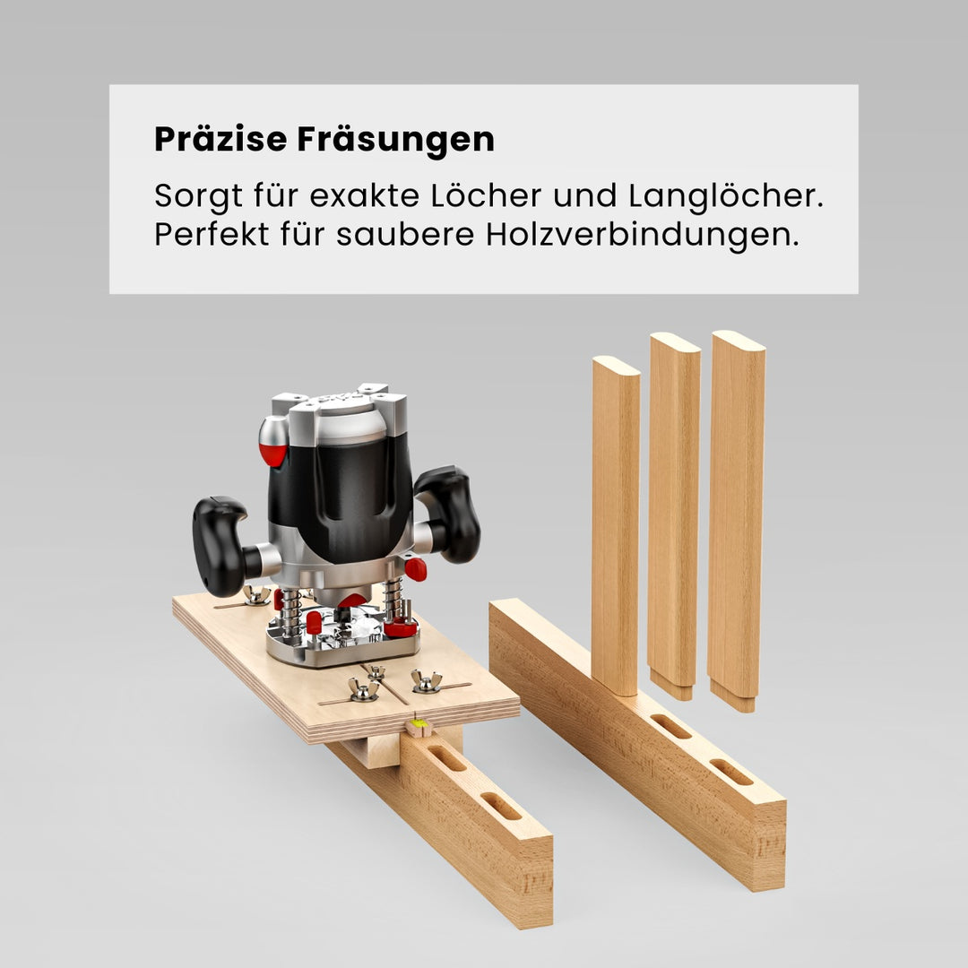 Langloch-Fräsvorrichtung (Bauanleitung)