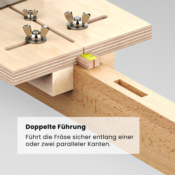 Langloch-Fräsvorrichtung (Bauanleitung)