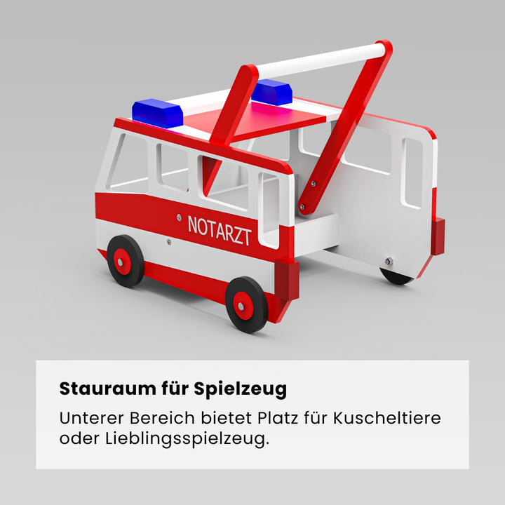 Lauflernwagen Krankenwagen (Bauanleitung)