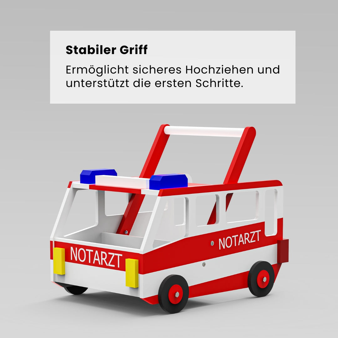 Lauflernwagen Krankenwagen (Bauanleitung)