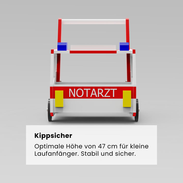Lauflernwagen Krankenwagen (Bauanleitung)