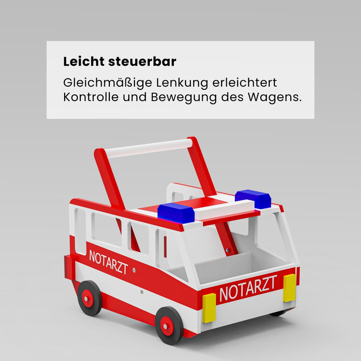 Lauflernwagen Krankenwagen (Bauanleitung)