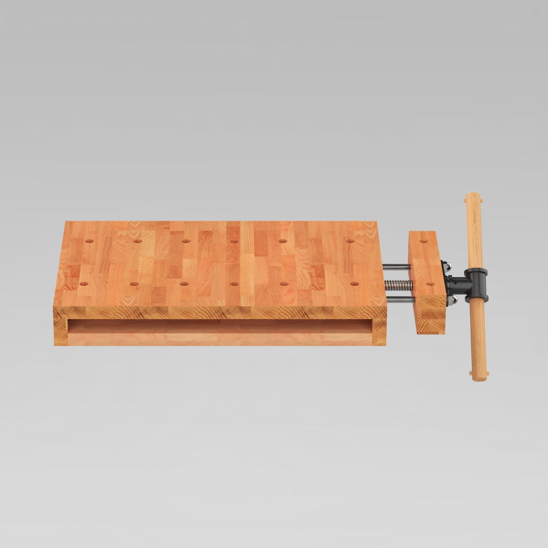 Mini Werkbank mit Vorderzange (Bauanleitung)