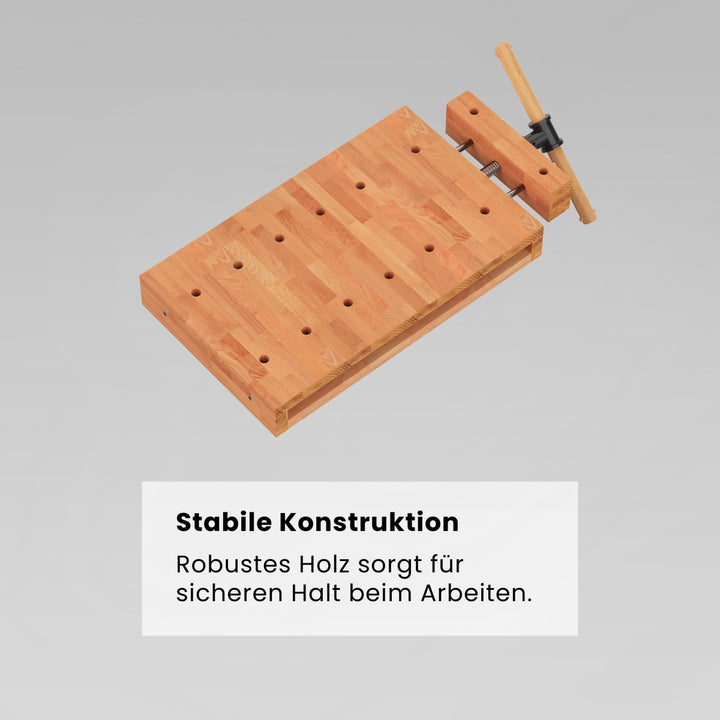 Mini Werkbank mit Vorderzange (Bauanleitung)