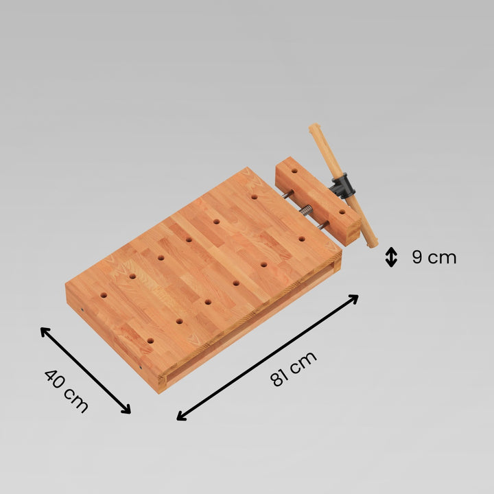 Mini Werkbank mit Vorderzange (Bauanleitung)