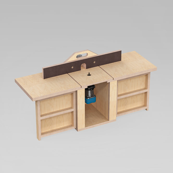 Mobiler Frästisch (Bauanleitung)