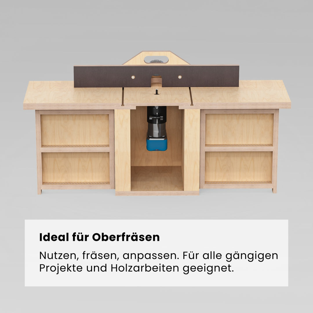 Mobiler Frästisch (Bauanleitung)