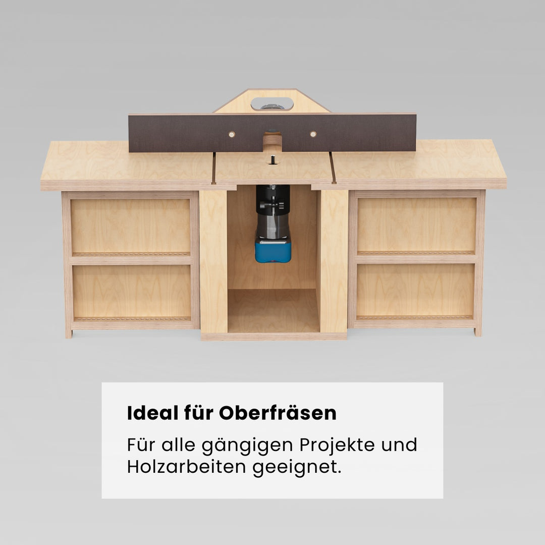 Mobiler Frästisch (Bauanleitung)