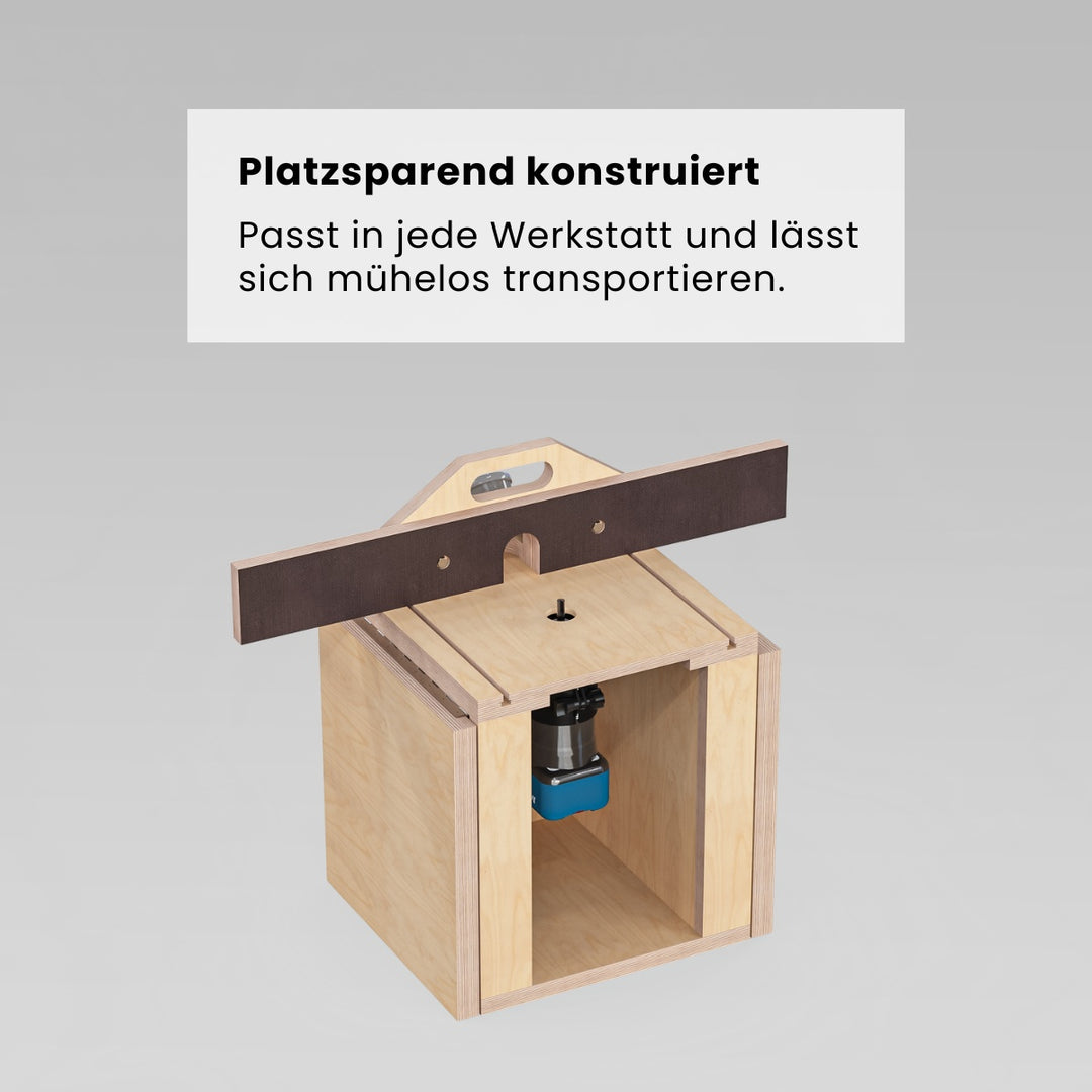 Mobiler Frästisch (Bauanleitung)