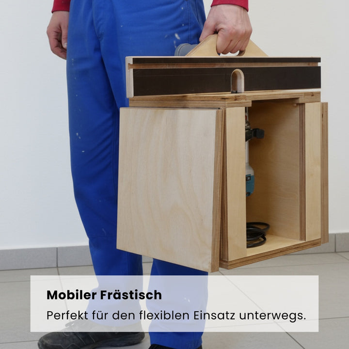 Mobiler Frästisch (Bauanleitung)