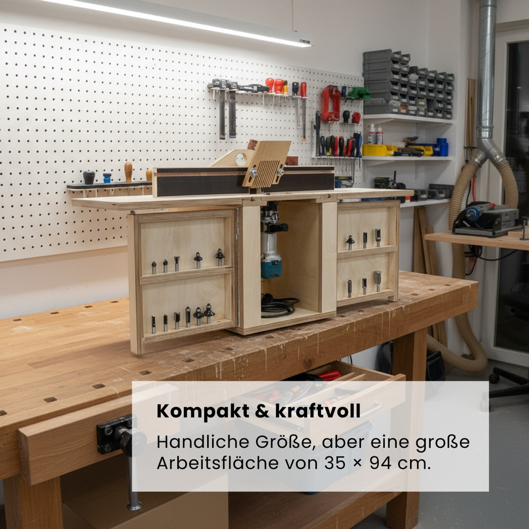 Mobiler Frästisch (Bauanleitung)