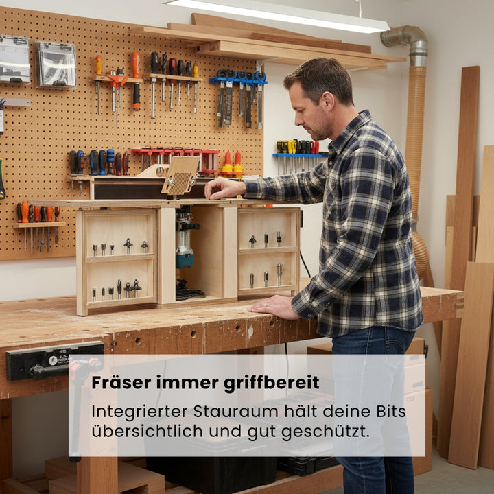 Mobiler Frästisch (Bauanleitung)