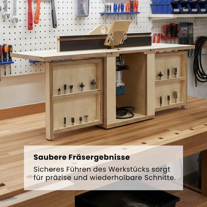 Mobiler Frästisch (Bauanleitung)