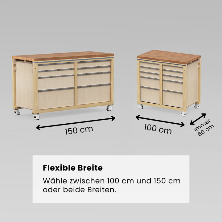 Modulare Werkbank (Bauanleitung)