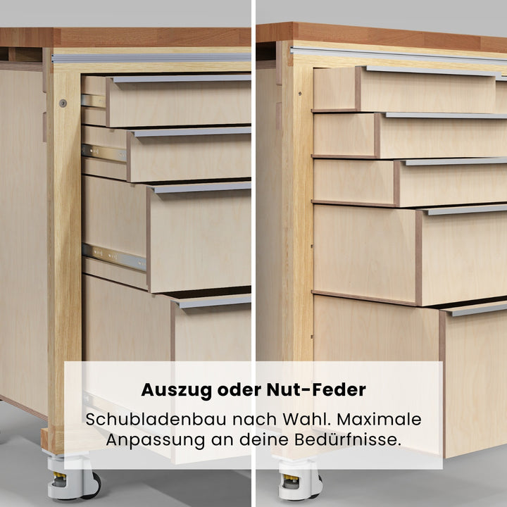 Modulare Werkbank (Bauanleitung)