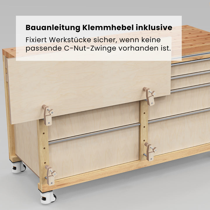 Modulare Werkbank (Bauanleitung)