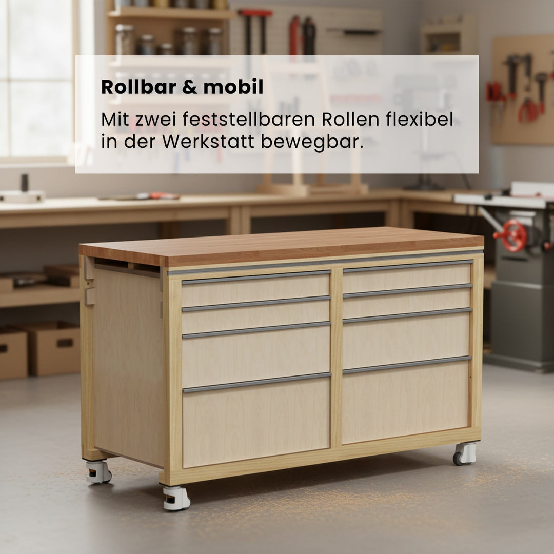 Modulare Werkbank (Bauanleitung)