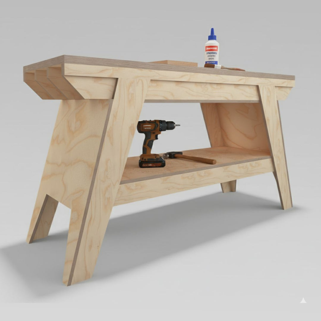 WmS - Plattenwerkbank (Bauanleitung)