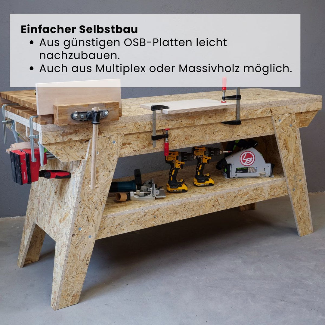 WmS - Plattenwerkbank (Bauanleitung)