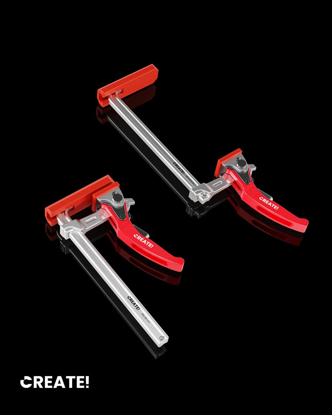 cFix-Click - Hebelzwinge 2er-Set (T-Nut Zwinge)