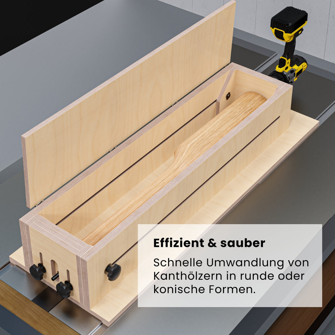 Rundstangen-/Konisch-Vorrichtung (Bauanleitung)