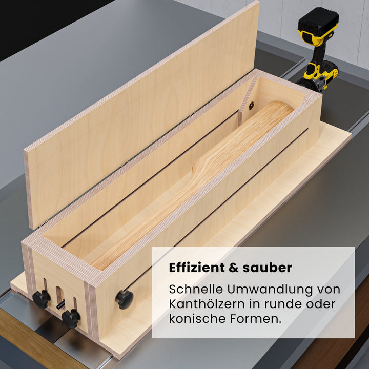 Rundstangen-/Konisch-Vorrichtung (Bauanleitung)