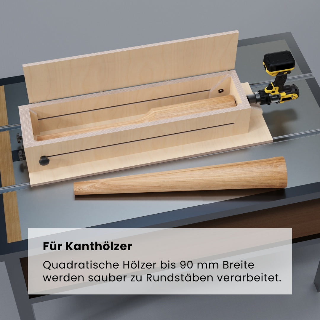 Rundstangen-/Konisch-Vorrichtung (Bauanleitung)