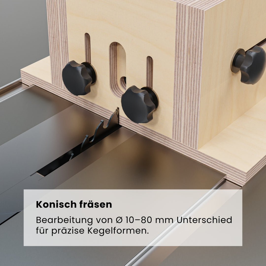 Rundstangen-/Konisch-Vorrichtung (Bauanleitung)