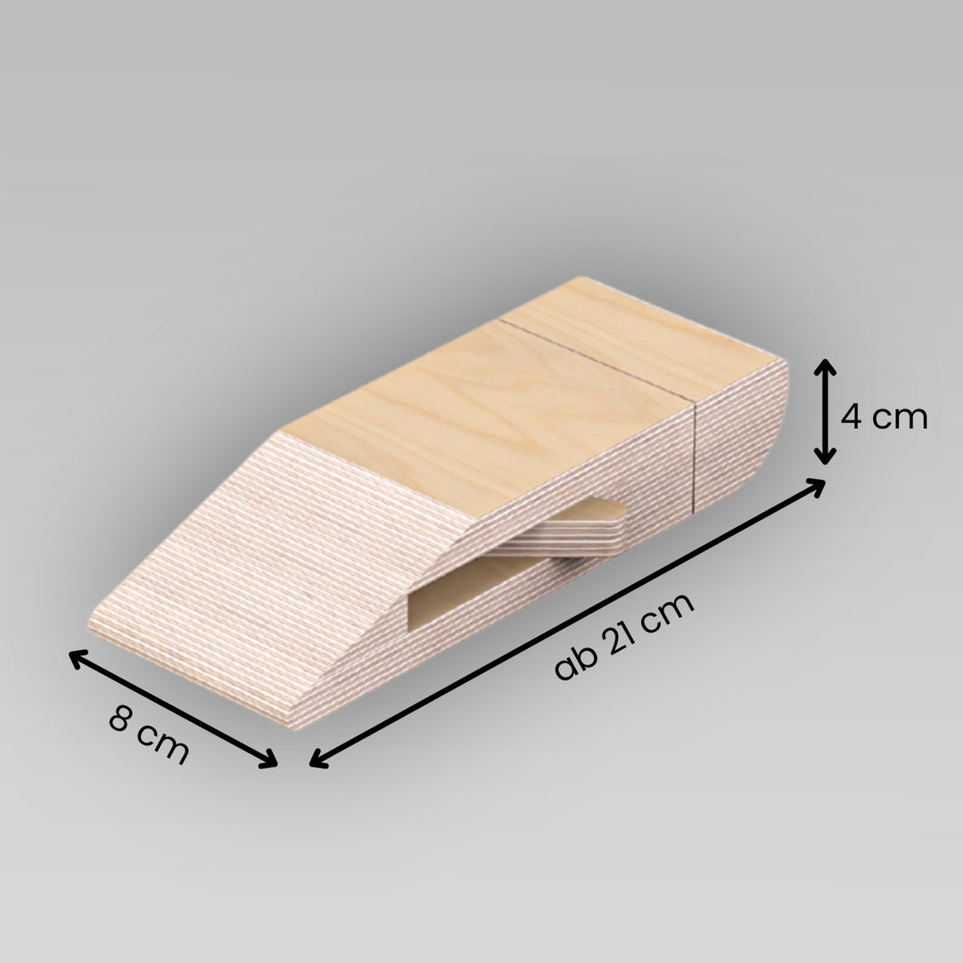 Schleifblock für Schleifbänder (Bauanleitung)