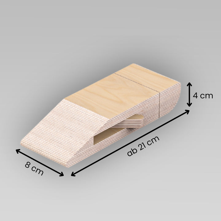 Schleifblock für Schleifbänder (Bauanleitung)