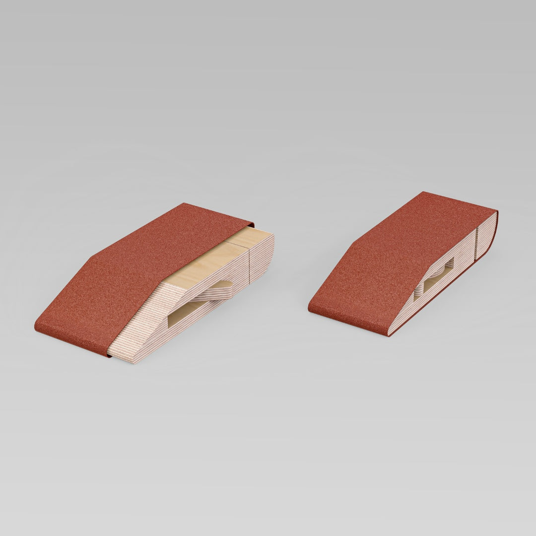 Schleifblock für Schleifbänder (Bauanleitung)