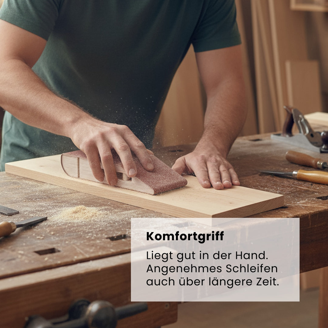 Schleifblock für Schleifbänder (Bauanleitung)