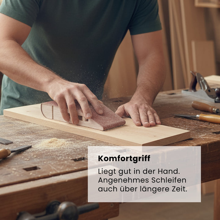 Schleifblock für Schleifbänder (Bauanleitung)