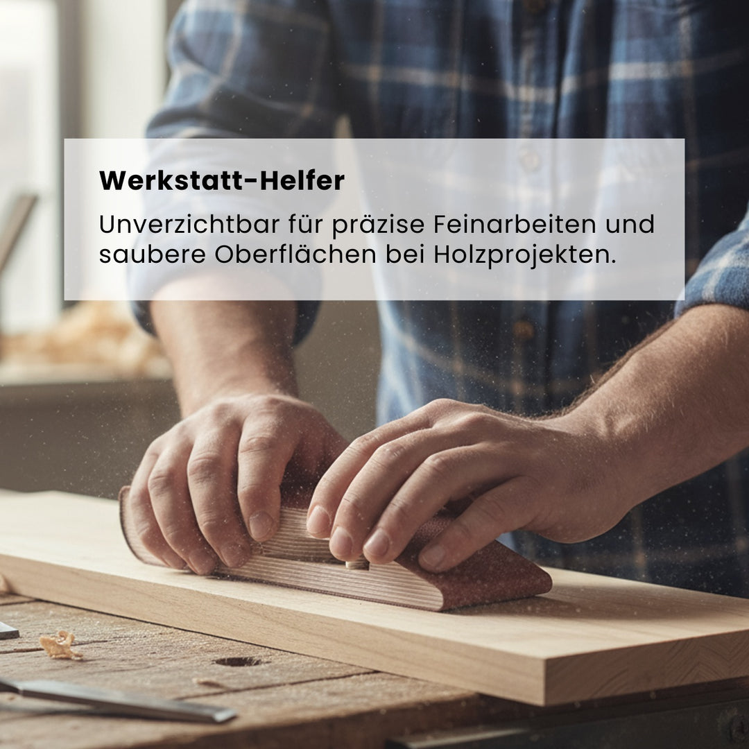 Schleifblock für Schleifbänder (Bauanleitung)