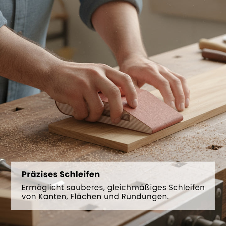 Schleifblock für Schleifbänder (Bauanleitung)