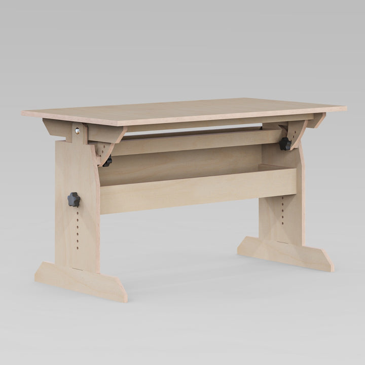 Höhenverstellbarer Schreibtisch (Bauanleitung)