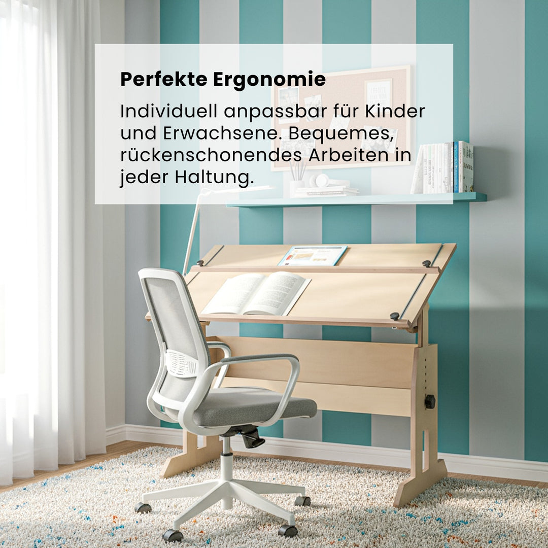 Höhenverstellbarer Schreibtisch (Bauanleitung)