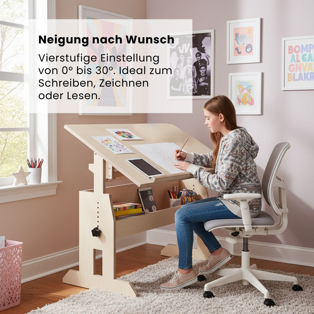 Höhenverstellbarer Schreibtisch (Bauanleitung)