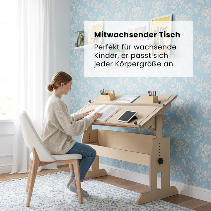 Höhenverstellbarer Schreibtisch (Bauanleitung)