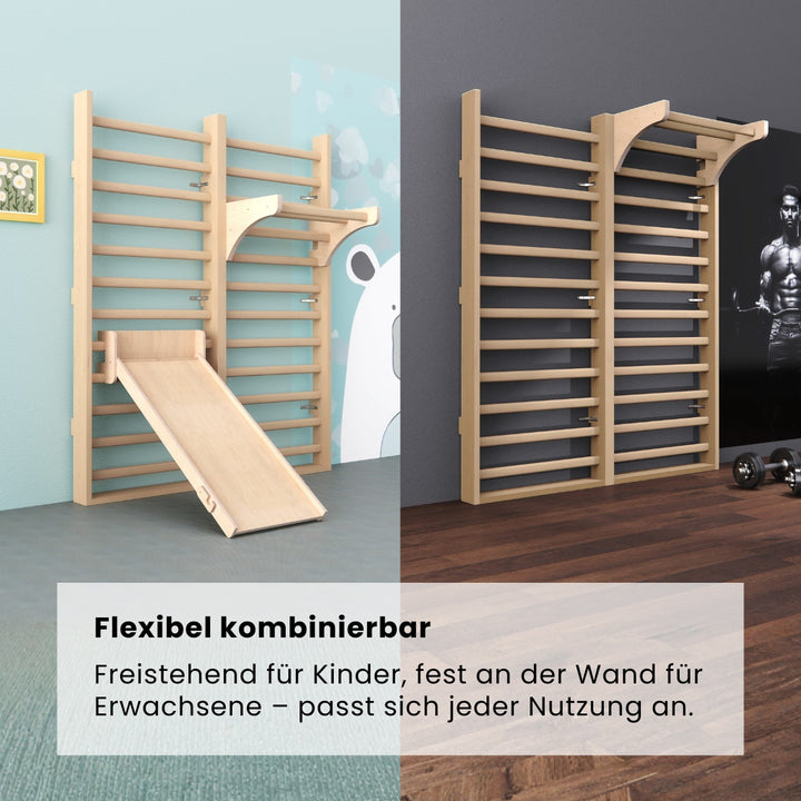 Modulare Sprossenwand (Bauanleitung)