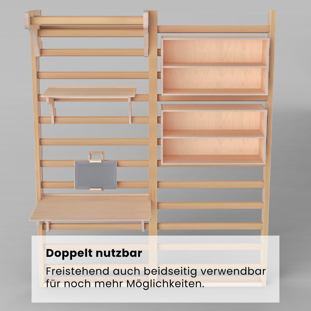 Modulare Sprossenwand (Bauanleitung)