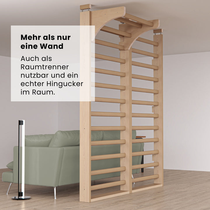 Modulare Sprossenwand (Bauanleitung)