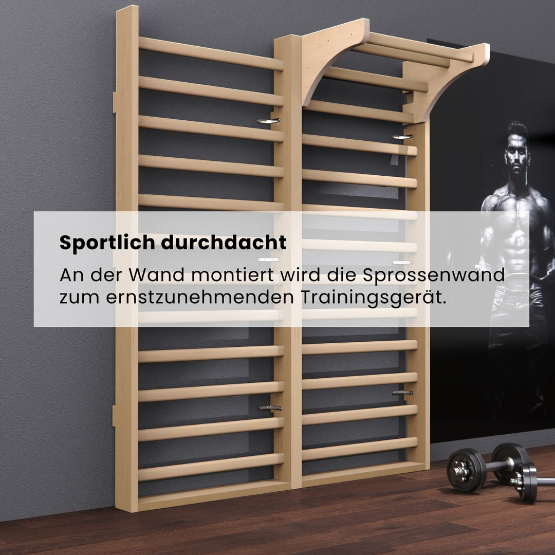 Modulare Sprossenwand (Bauanleitung)