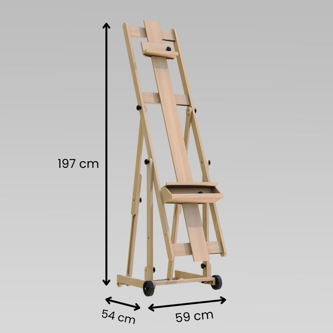 Verstellbare Staffelei (Bauanleitung)
