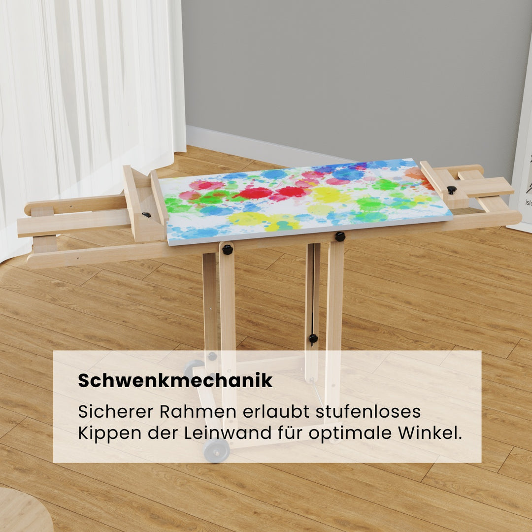 Verstellbare Staffelei (Bauanleitung)