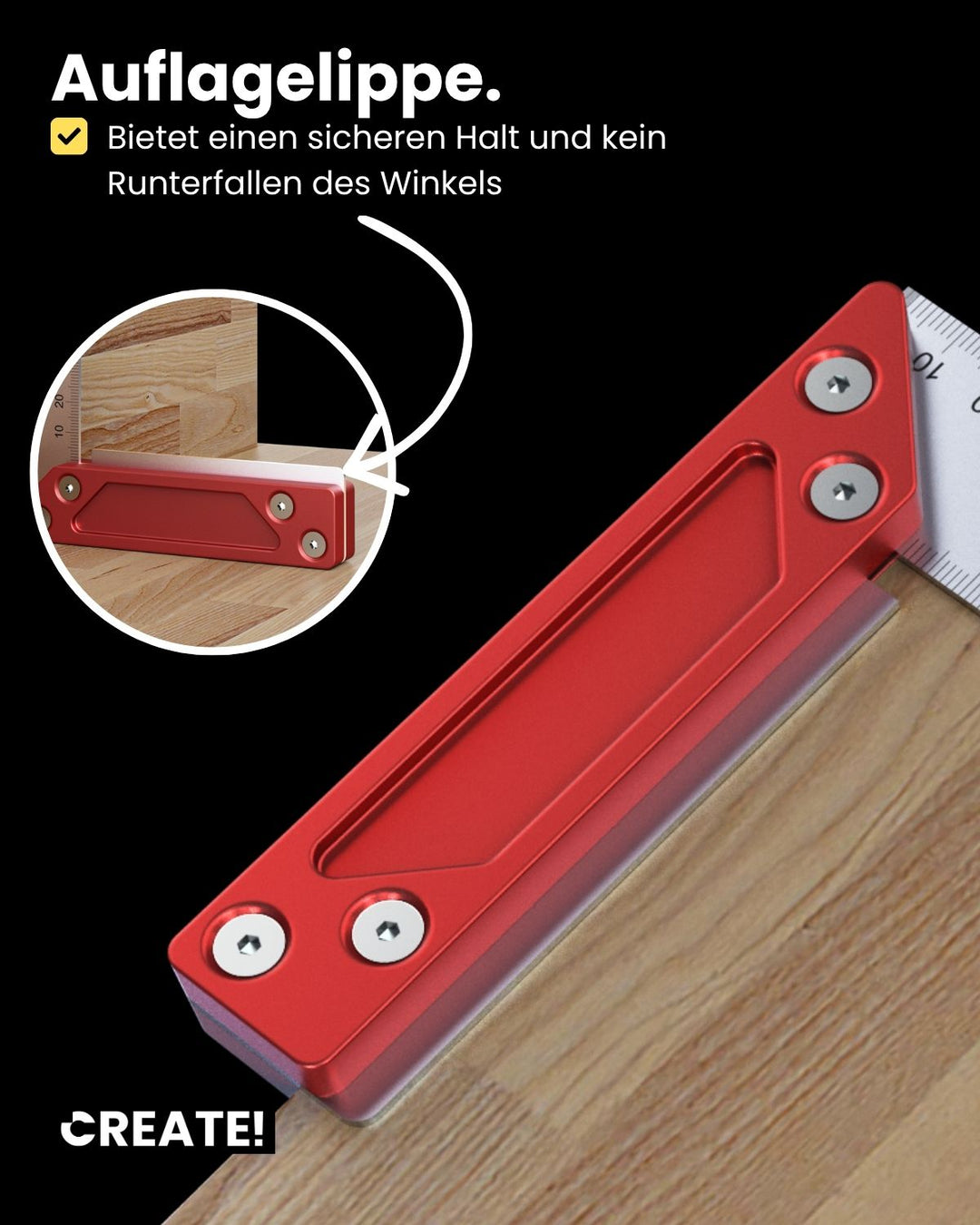 Anschlagwinkel Stahl 250 mm - cAngle