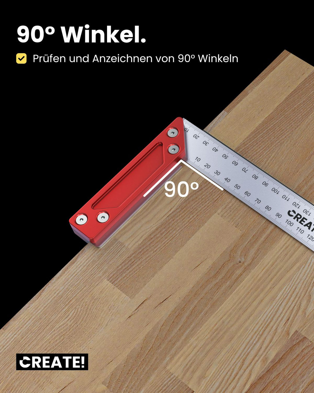 Anschlagwinkel Stahl 250 mm - cAngle