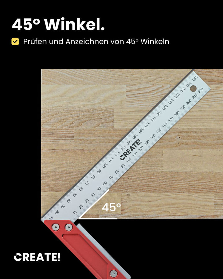 Anschlagwinkel Stahl 250 mm - cAngle