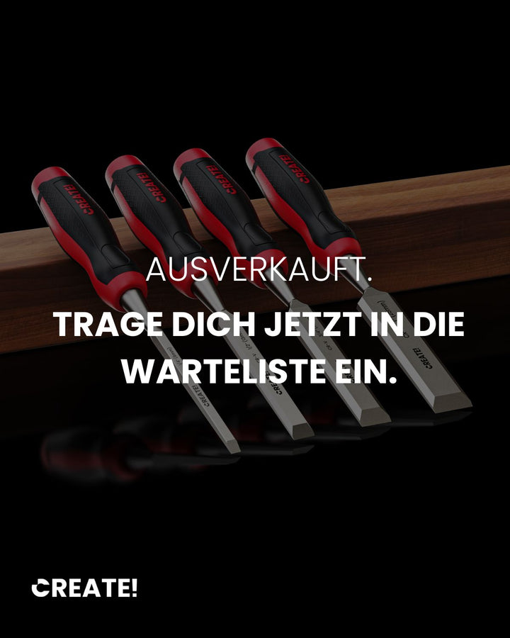 cChisel - Stemmeisen Set - Stechbeitel